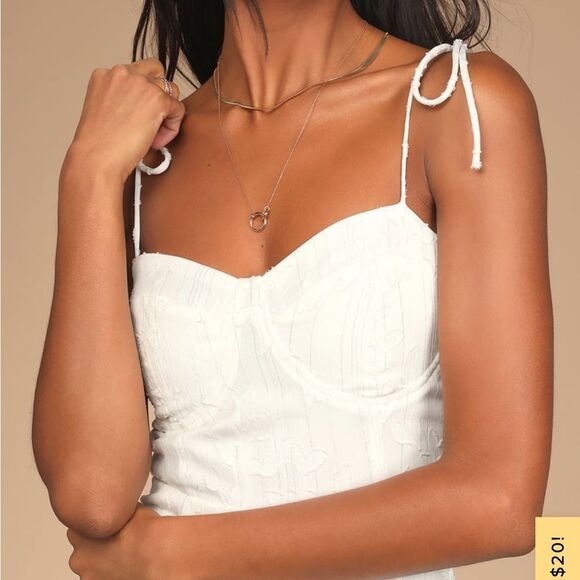 Lulus white midi dress - Picture 5 of 15